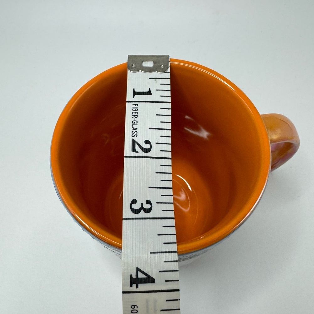 NWT Spectrum Design Buddha Coffee Mug Ceramic Cup Boho Multicolor Iridescent - Picture 8 of 8